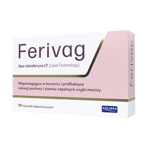Zdjęcie produktu - Ferivag, 14 kapsułek dopochwowych