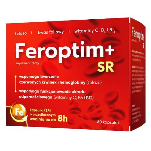 Zdjęcie produktu - FEROPTIM + SR, 60 kaps.