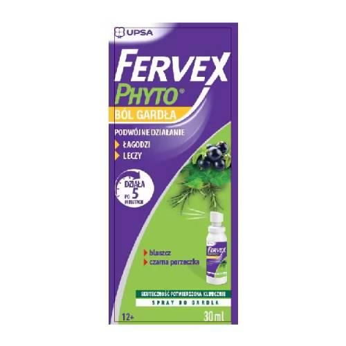 Zdjęcie produktu - FERVEX PHYTO B&oacute;l gardła Spray, 30ml