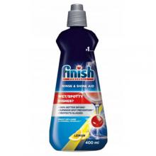 Zdjęcie produktu - FINISH Płyn nabłyszczający do zmywarki Lemon, 400 ml