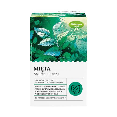 Zdjęcie produktu - HERBAPOL Mięta Herbatka ziołowa, 30torebek