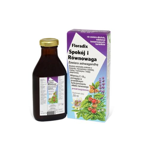 Zdjęcie produktu - Floradix Spok&oacute;j i R&oacute;wnowaga, 250ml