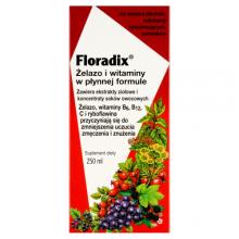 Zdjęcie produktu - Floradix Żelazo i witaminy, 250 ml