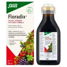 Zdjęcie produktu - Floradix Żelazo i witaminy, 250 ml