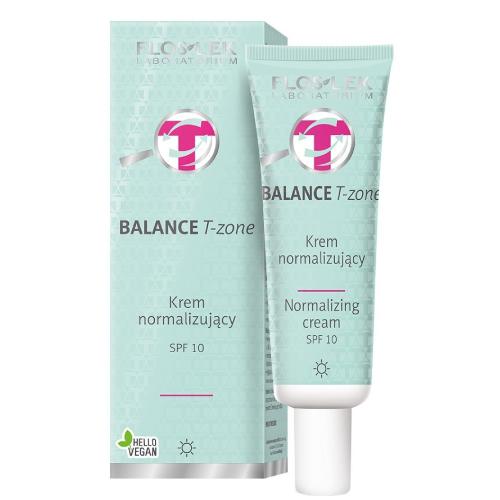 FLOS-LEK BALANCE T-ZONE Krem normalizujący SPF 10, 50ml