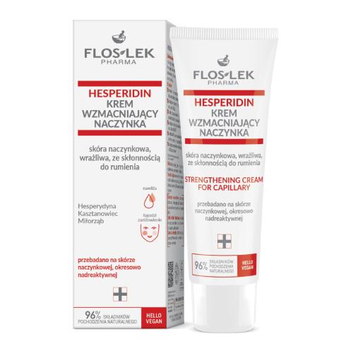 Zdjęcie produktu - FLOS-LEK HESPERIDIN Krem wzmacniający naczynka, 50 ml