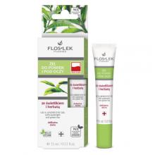 Zdjęcie produktu - FLOS Żel do powiek i pod oczy ze świetlikiem i herbatą - 15 ml