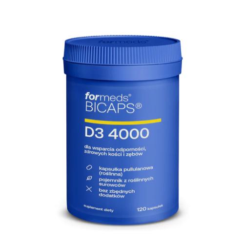 Zdjęcie produktu - FORMEDS Bicaps D3 4000, 120kaps.
