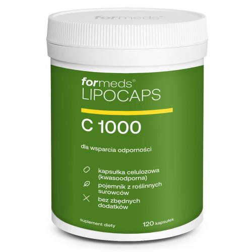 Zdjęcie produktu - FORMEDS Lipocaps C 1000, 120 kaps.