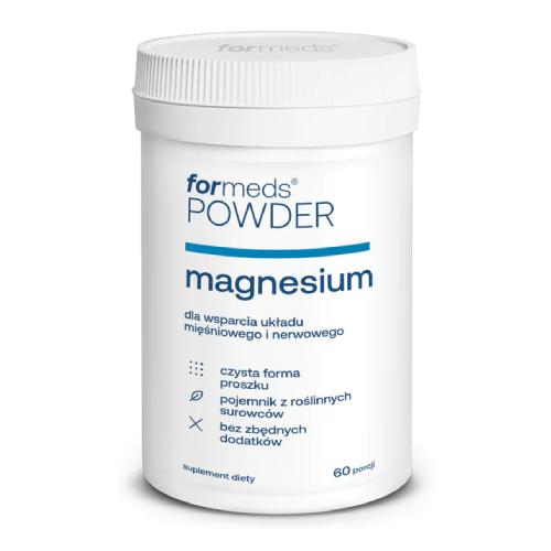 Zdjęcie produktu - FORMEDS Powder Magnesium, 60 porcji (55,8g)