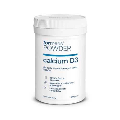 Zdjęcie produktu - FORMEDS Powder Calcium D3, 60porcji KR&Oacute;TKA DATA 01.11.2026