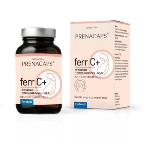 Zdjęcie produktu - FORMEDS PRENACAPS FERR C+, 60kaps.