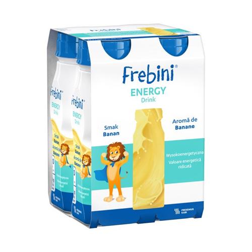 Zdjęcie produktu - Frebini Energy Drink banan, 4 x 200 ml
