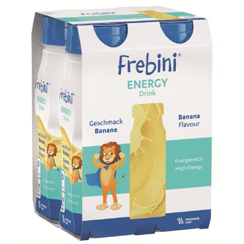 Zdjęcie produktu - Frebini Energy Drink banan (nowe opakowanie), 4x200ml