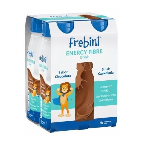 Zdjęcie produktu - Frebini Energy Fibre Drink smak czekolada, 4x200ml