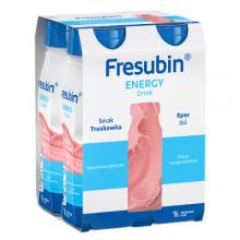 Zdjęcie produktu - Fresubin Energy Drink smak truskawka, 4 x 200 ml