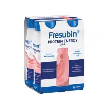 Zdjęcie produktu - Fresubin Protein Energy Drink smak poziomka, 4 x 200 ml