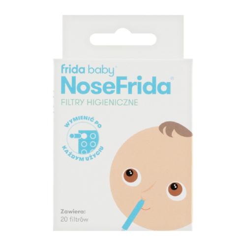 Zdjęcie produktu - Frida Baby NoseFrida Filtry higieniczne do aspiratora, 20szt.