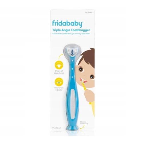 Zdjęcie produktu - Frida Baby Tooth Hugger 3D Szczoteczka do zęb&oacute;w dla dzieci niebieska