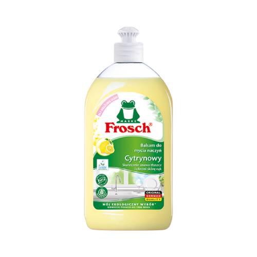 Zdjęcie produktu - FROSCH Balsam do mycia naczyń o zapachu cytryny, 500ml