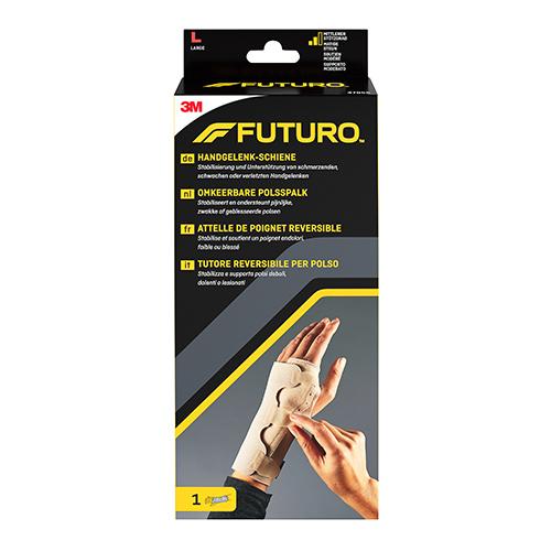 Zdjęcie produktu - FUTURO Dwustronny stabilizator nadgarstka z szyną rozmiar L (beżowy), 1szt.
