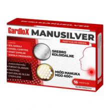 Zdjęcie produktu - Gardlox Manusilver pastylki do ssania, 16pastylek