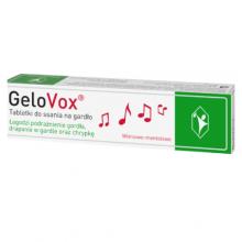 Zdjęcie produktu - GeloVox wiśnia - mentol tabletki do ssania, 20tabl.