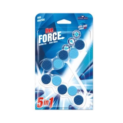 Zdjęcie produktu - General Fresh Zawieszka do WC Five Force, 2 x 50 g