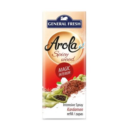 Zdjęcie produktu - General Fresh Arola Zapas do odświeżacza powietrza w sprayu Magiczna Szyszka - Kardamon, 40ml