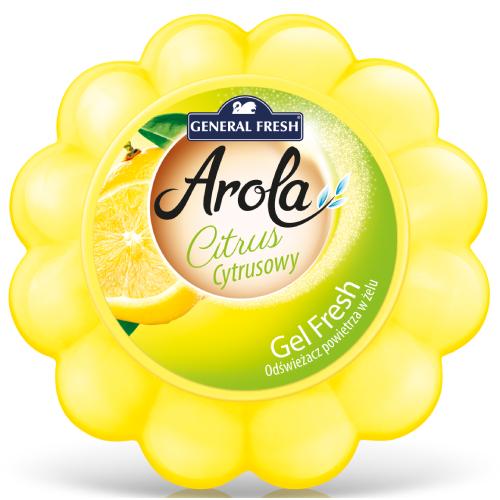 Zdjęcie produktu - General Fresh Arola Gel Fresh Odświeżacz w żelu Cytryna, 150g