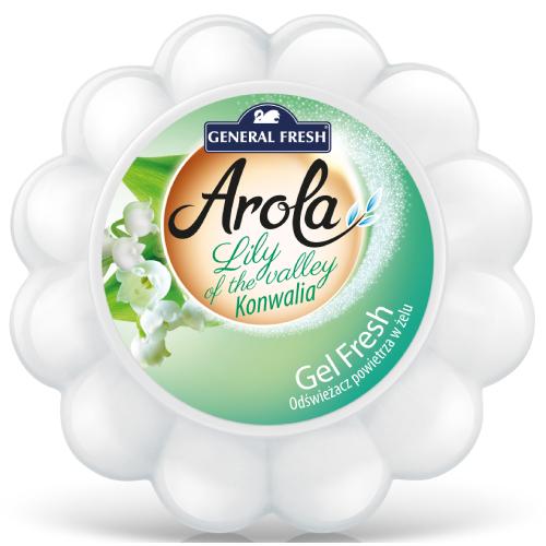 Zdjęcie produktu - General Fresh Arola Gel Fresh Odświeżacz w żelu Konwalia, 150g