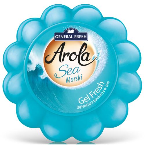 Zdjęcie produktu - General Fresh Arola Gel Fresh Odświeżacz w żelu Morski, 150g