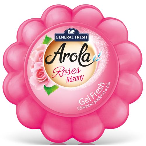 Zdjęcie produktu - General Fresh Arola Gel Fresh Odświeżacz w żelu R&oacute;ża, 150g
