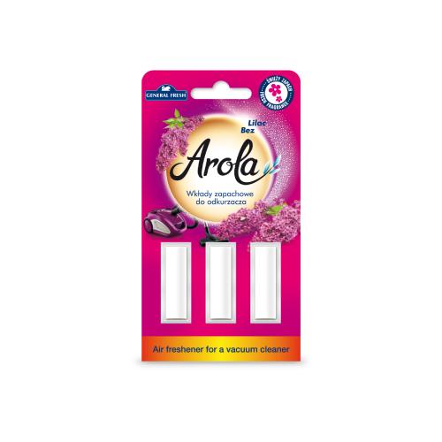 Zdjęcie produktu - General Fresh Arola Wkłady zapachowe do odkurzacza Bez, 3szt.
