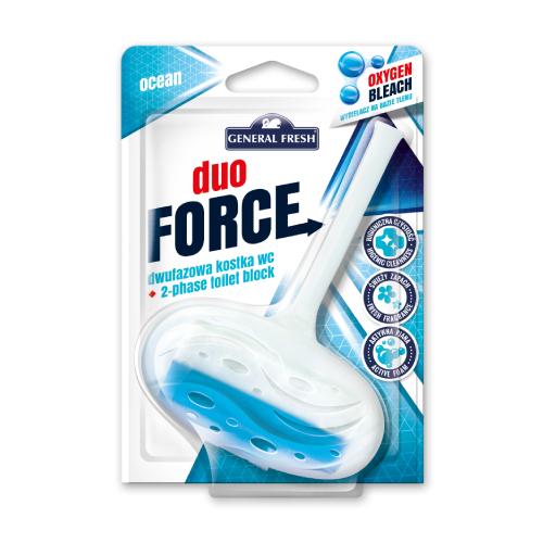 Zdjęcie produktu - General Fresh Duo Force Dwufazowa kostka do WC ocean, 40g