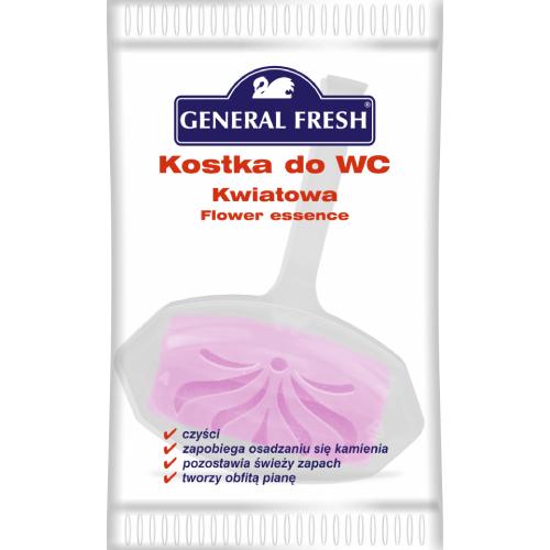 Zdjęcie produktu - General Fresh Kostka do WC folia Kwiatowa, 35g