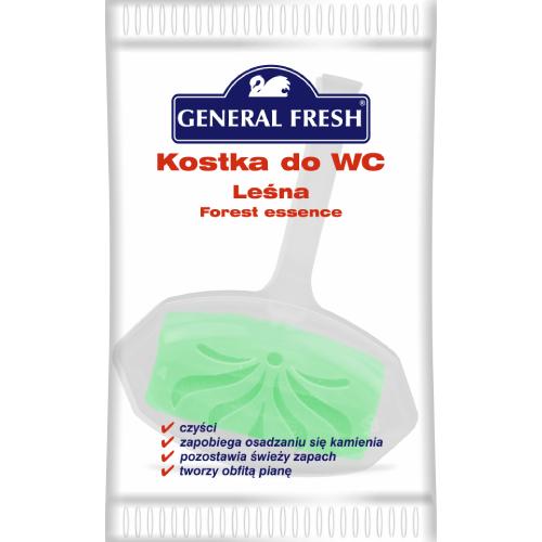 Zdjęcie produktu - General Fresh Kostka do WC folia Leśna, 35g