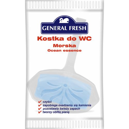 Zdjęcie produktu - General Fresh Kostka do WC folia Morska, 35g