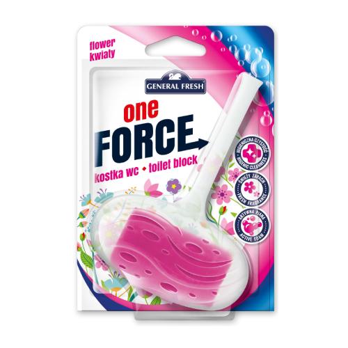 Zdjęcie produktu - General Fresh One Force Kostka do WC kwiaty, 40g