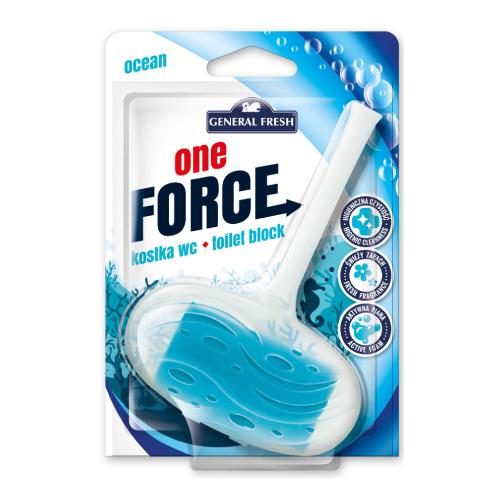 Zdjęcie produktu - General Fresh One Force Kostka do WC ocean, 40g