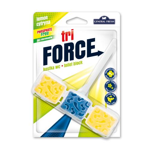 Zdjęcie produktu - General Fresh Tri Force Kostka do WC Cytryna, 45g
