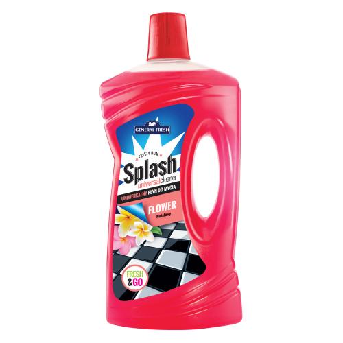 Zdjęcie produktu - General Fresh Splash Uniwersalny płyn do mycia Kwiatowy, 1l