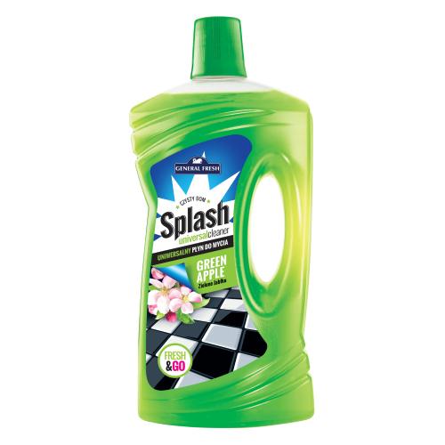 Zdjęcie produktu - General Fresh Splash Uniwersalny płyn do mycia Zielone jabłko, 1l