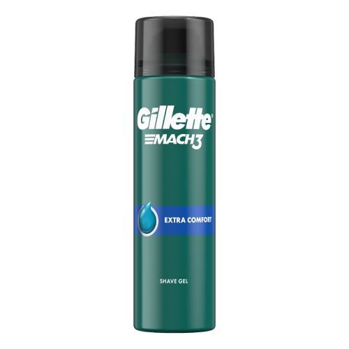 Zdjęcie produktu - Gillette Mach3 Extra Comfort Żel do golenia dla mężczyzn, 200ml