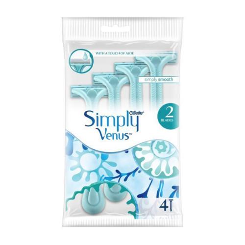 Zdjęcie produktu - Gillette Simply Venus Maszynki jednorazowe dla kobiet, 4szt.