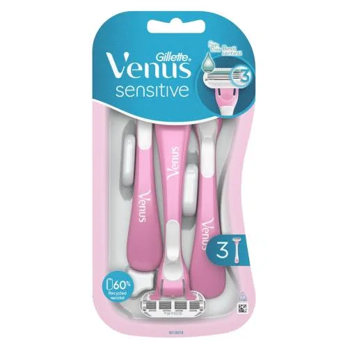 Zdjęcie produktu - Gillette Venus 3 Sensitive Maszynki do golenia, 3 szt.