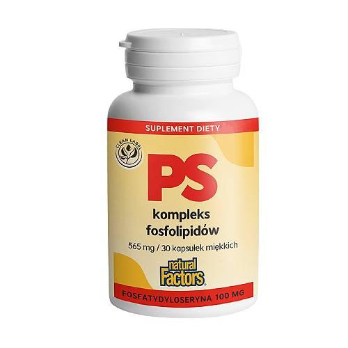 Zdjęcie produktu - Ginseng Ps Kompleks Fosfolipid&oacute;w, 30 kaps.