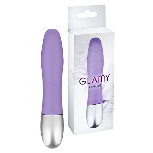 GLAMY Mini wibrator, masażer Finger Violet