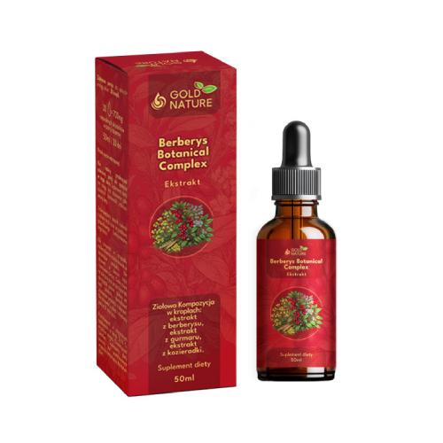 Zdjęcie produktu - Gold Nature Berberys Botanical Complex krople, 50 ml