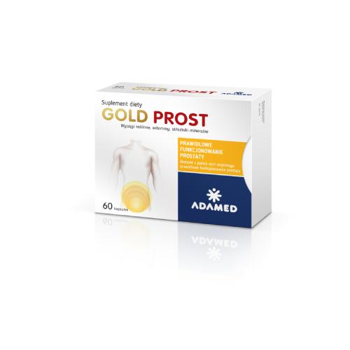 Zdjęcie produktu - Gold PROST, 60kaps. - suplement diety dla mężczyzn